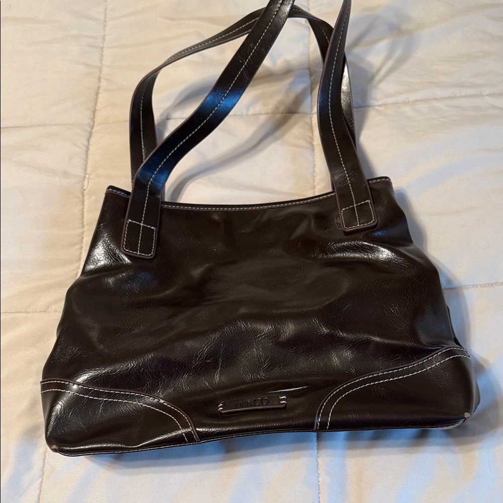 Nine & Co. Dark Brown Shoulder Bag